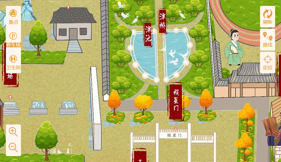 革吉手绘地图景区语音讲解导览系统：智慧景区建设的基石